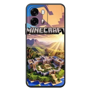 Чехол майнкрафт для OPPO A6s (MINECRAFT)
