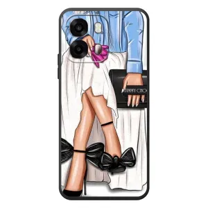 Силіконовый Чохол на OPPO A6s з картинкой Модных девушек (Мода)