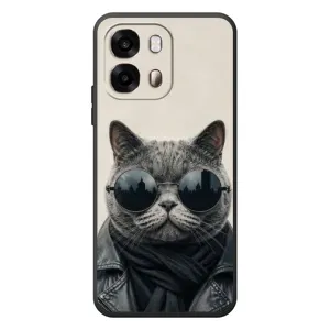 Чохол на тематику: Коти для OPPO A6s (Модний кіт)