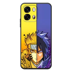 Купить Чехлы на телефон с принтом Anime для OPPO A6s (Naruto Vs Sasuke)