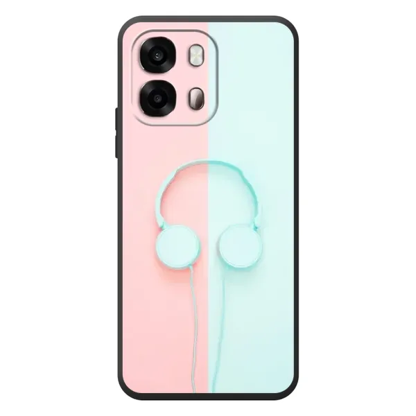 Чехол с рисунком «Наушники» для OPPO A6s Чехол с рисунком «Наушники» для OPPO A6s