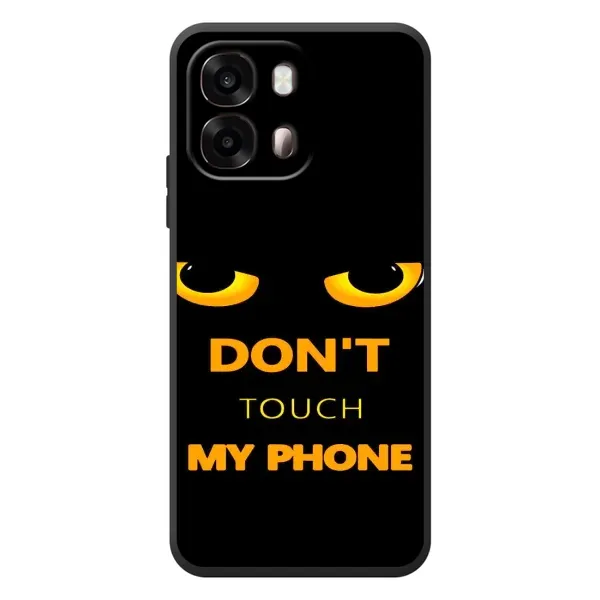 Чехол с рисунком «Не трогай мой телефон» для OPPO A6s Чехол с рисунком «Не трогай мой телефон» для OPPO A6s