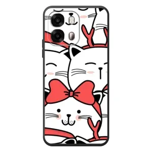 Бампер з зображенням Котиків для
ОРО A6s
(Новорічні котики)