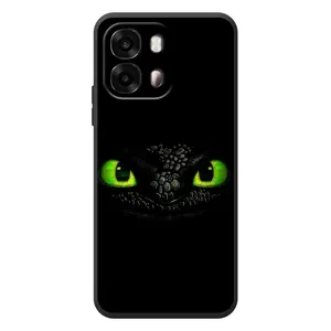 Чехол дракон Беззубик для OPPO A6s (Глаза Беззубика)