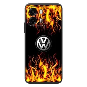 Чохол "Фольксваген" для OPPO A6s (Вогняний Лого)