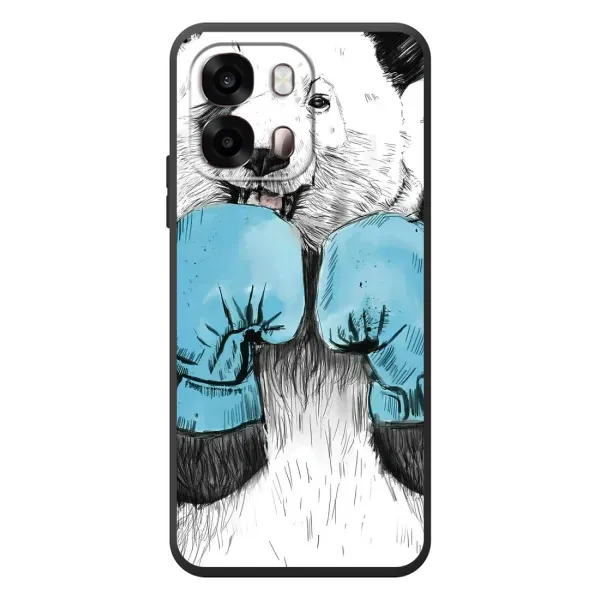 Чехол с рисунком «Панда боксер» для OPPO A6s Чехол с рисунком «Панда боксер» для OPPO A6s