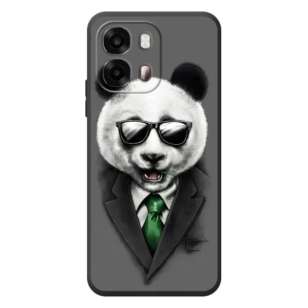 Чехол с рисунком «Панда в очках» для OPPO A6s Чехол с рисунком «Панда в очках» для OPPO A6s