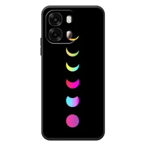 Чохол (ТПУ) з планетами на OPPO A6s (Повнолуння)