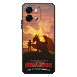 Чехол дракон Беззубик для OPPO A6s (Постер Беззубика)
