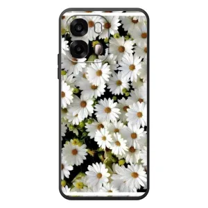 Чехол с ромашками на OPPO A6s (Рамка в ромашках)