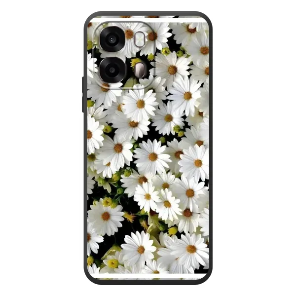 Чехол с рисунком «Рамка в ромашках» для OPPO A6s Чехол с рисунком «Рамка в ромашках» для OPPO A6s