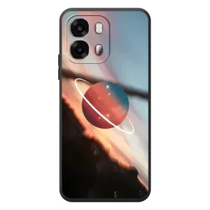 Чохол (ТПУ) з планетами на OPPO A6s (Сатурн)