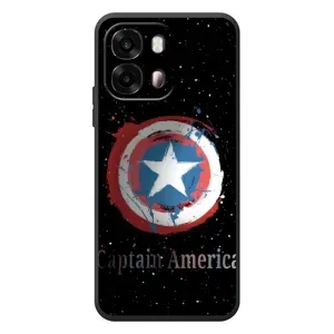 Чехол с Щитом Капитана Америки на OPPO A6s (Щит Капитана)