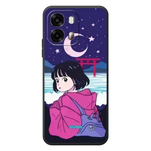 Чехол с персонажами АНИМЕ на OPPO A6s (Синобу Миякэ)