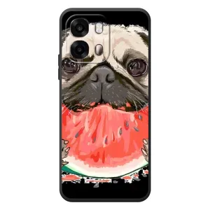 Чохол (ТПУ) Милі песики для OPPO A6s (Смішний Мопс)