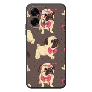 Чохол (ТПУ) Милі песики для OPPO A6s (Песик Мопсікі)