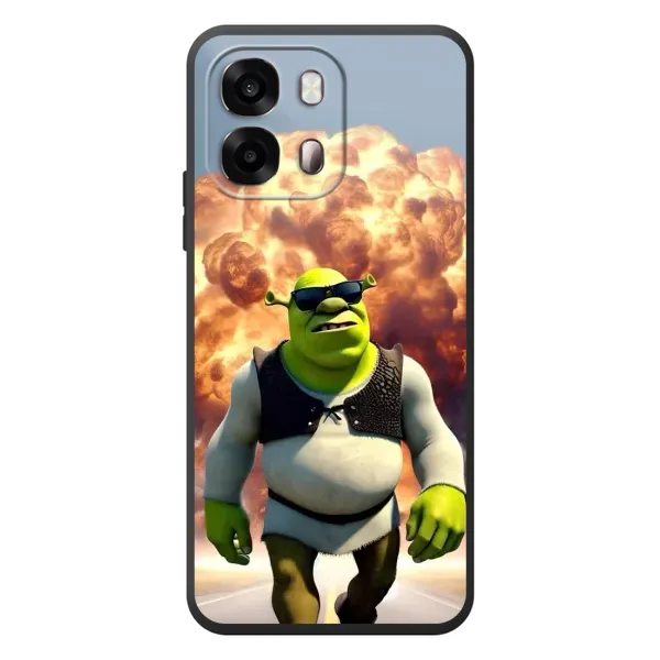 Чехол с рисунком «Эпичный взрыв Шрек» для OPPO A6s Чехол с рисунком «Эпичный взрыв Шрек» для OPPO A6s