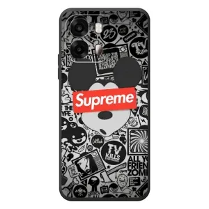 Чехол с рисунком «Supreme Маус» для OPPO A6s
