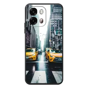Чехол с рисунком «Такси» для OPPO A6s