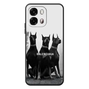 Чохол ДОБЕРМАН для OPPO A6s (Три добермана)