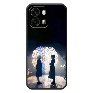Чехлы с принтом Уэнсдей на OPPO A6s (Уэнсдей и Энди)