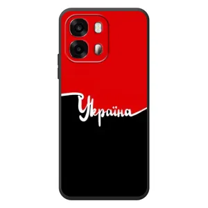 Чехлы УПА (Красно-Чёрный) на OPPO A6s (Украина УПА)