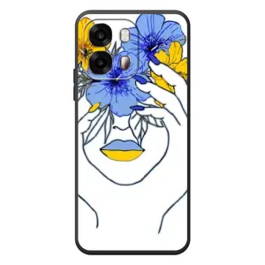 Чохол на OPPO A6s (Український дизайн) (Українка на всю голову)
