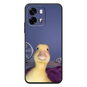 Бампер с принтом Мемы для OPPO A6s (Утка)