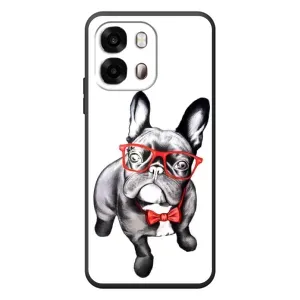 Бампер для OPPO A6s з картинкою "Песики" (В окулярах)