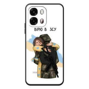 Патриотический Чехол для OPPO A6s (Верим в ЗСУ)