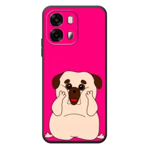 Чохол (ТПУ) Милі песики для OPPO A6s (Веселий Мопсік)