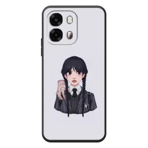 Чехлы с принтом Уэнсдей на OPPO A6s (Вещь Венсдей)