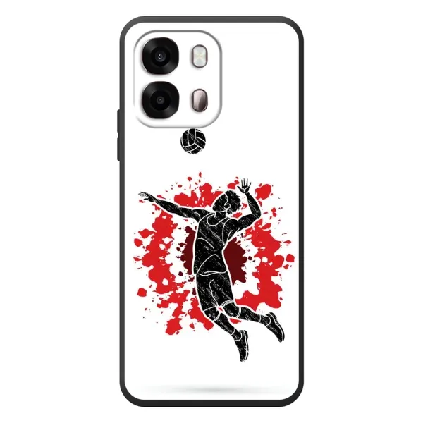Чехол с рисунком «Волейболист» для OPPO A6s Чехол с рисунком «Волейболист» для OPPO A6s