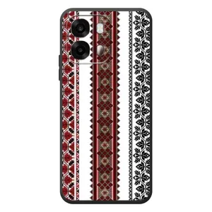 Силиконовый Чехол на OPPO A6s с картинкой Вышиванки (Вышиваночки)