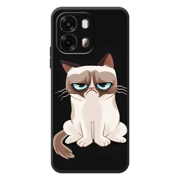 Чехол с рисунком «Взгляд кота» для OPPO A6s