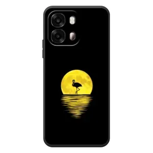 Летний Чехол на OPPO A6s (Желтый Закат)