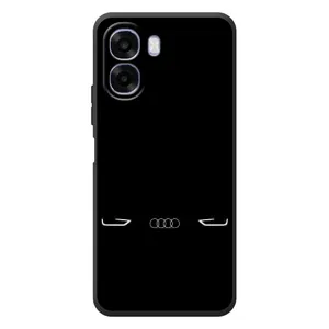 Силіконовий бампер з картинкою машини на OPPO A6x (Сілует Audi)