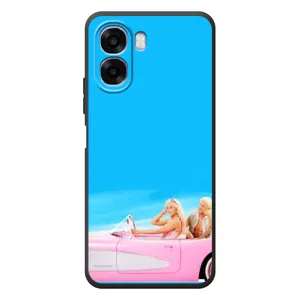Силиконовый Чехол Барби Фильм на OPPO A6x (Барби и Кен)