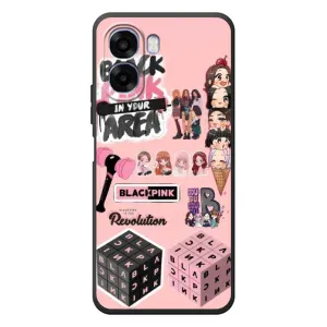 Чехлы с картинкой для OPPO A6x (BLACK PINK коллаж)