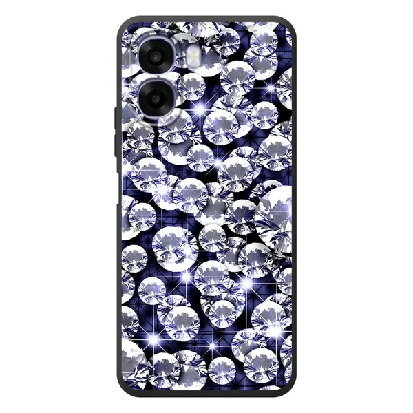 Чехол с рисунком «Бриллианты» для OPPO A6x