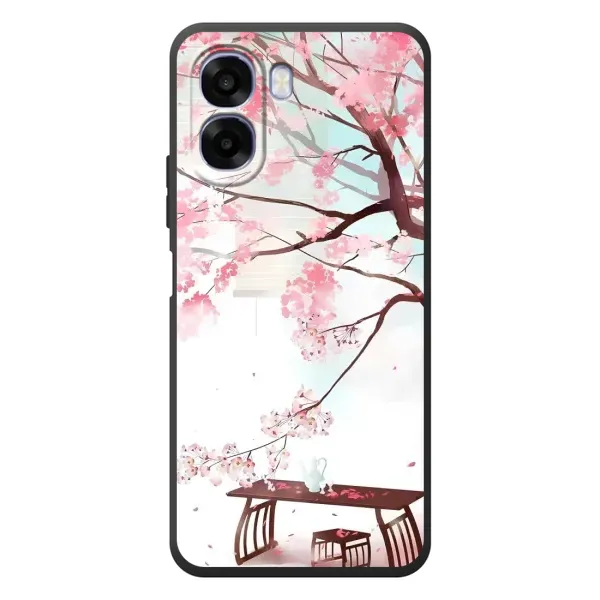 Чехол с рисунком «Чайная церемония» для OPPO A6x Чехол с рисунком «Чайная церемония» для OPPO A6x