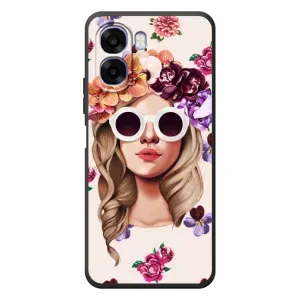 Чохол з картинкою Модні Дівчата OPPO A6x (Дівчина в окулярах)