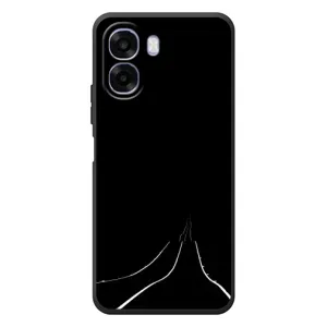 Чехол с картинками на черном фоне для OPPO A6x (Дорога)