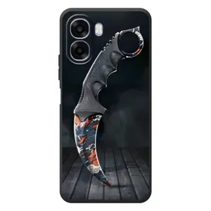 Чехол с рисунком «Кинжал КС ГО» для OPPO A6x