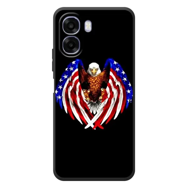 Чехол с рисунком «Крылья США» для OPPO A6x Чехол с рисунком «Крылья США» для OPPO A6x