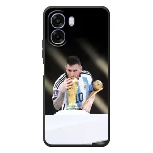Чехлы Лео Месси Аргентина для OPPO A6x (Кубок Мира)