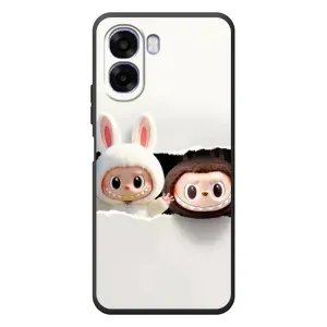 Чохол з принтом Лабубу для OPPO A6x (Фігурки Labubu)