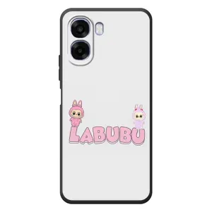 Чохол з принтом Лабубу для OPPO A6x (Логотип Лабубу)