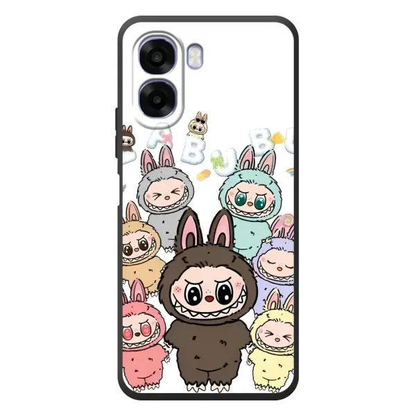 Чехол с рисунком «Маленькие Лабубу» для OPPO A6x Чехол с рисунком «Маленькие Лабубу» для OPPO A6x