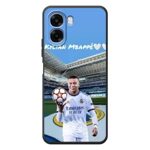Чехол (TPU) с Футболистом на OPPO A6x (Mbappe Real)